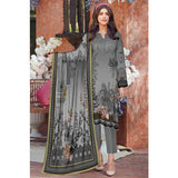 SAQAFAT Twill Digital Printed 3 Pcs Un-Stitched Suit - 7, Women, 3Pcs Shalwar Suit, Ulfat Textile, Chase Value
