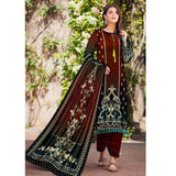 SAQAFAT Twill Digital Printed 3 Pcs Un-Stitched Suit - 8, Women, 3Pcs Shalwar Suit, Ulfat Textile, Chase Value