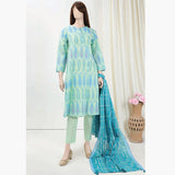Saffron Digital Printed Unstitched 3Pcs Suit - 9A, Women, 3Pcs Shalwar Suit, Saya, Chase Value