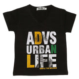 Boys Half Sleeves T-Shirt - Black, Kids, Boys T-Shirts, Chase Value, Chase Value