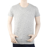 Men's Half Sleeves T-Shirt - Grey, Men, T-Shirts And Polos, Chase Value, Chase Value