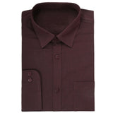 Men's Formal Plain Shirt - Dark Purple, Men, Shirts, Chase Value, Chase Value