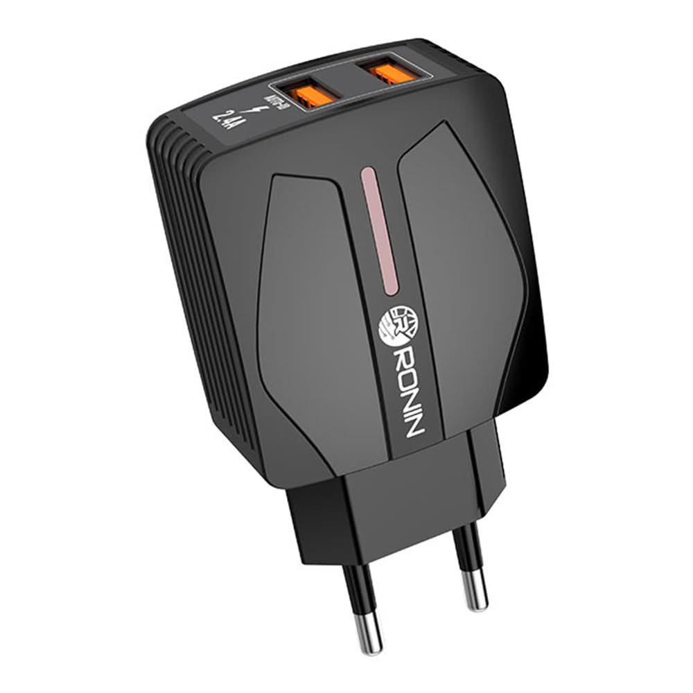 Ronin Charger 2.4A With Iphone Cable, Home & Lifestyle, Mobile Charger, Ronin, Chase Value