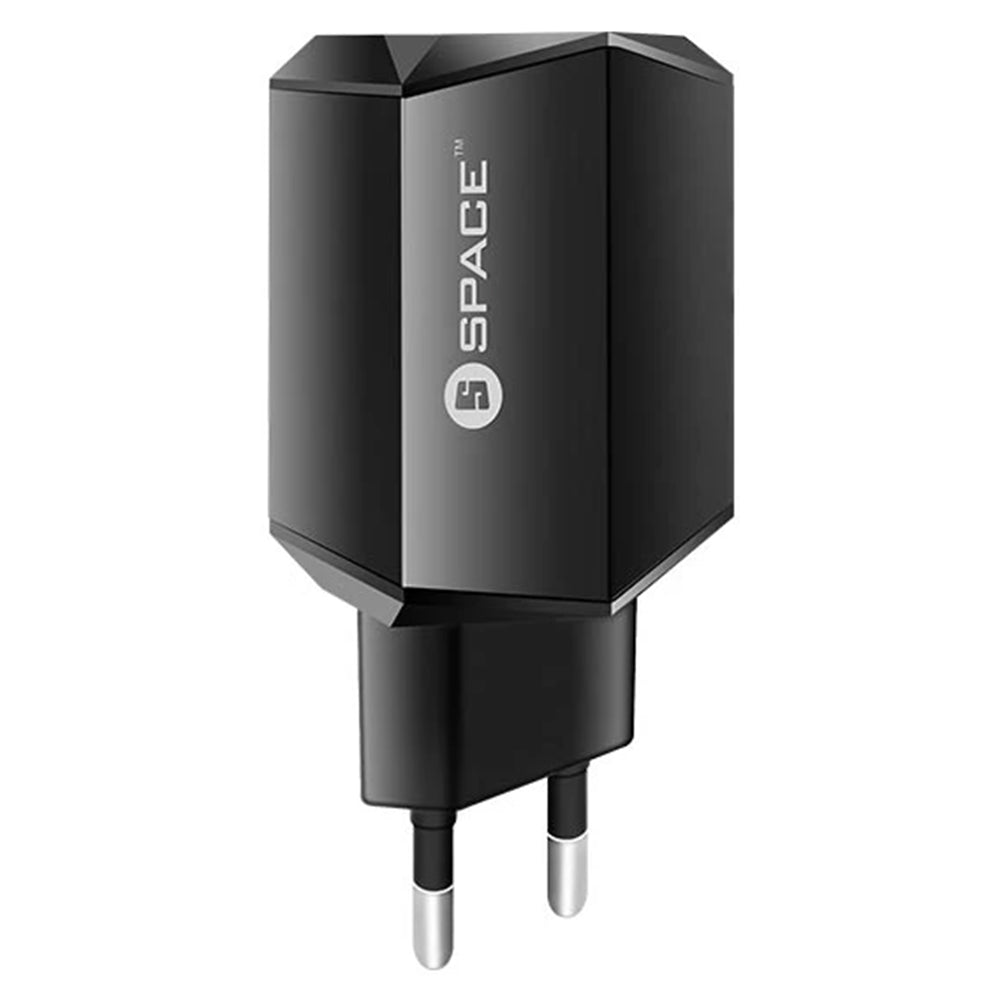 Space Dual Port USB Wall Charger WC-115, Home & Lifestyle, Mobile Charger, Chase Value, Chase Value