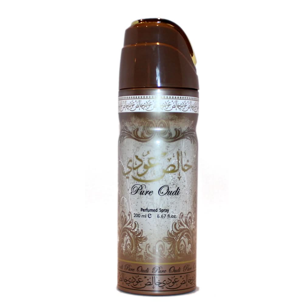 Lattafa Pure Oudi Body Spray - 200ml, , Chase Value, Chase Value