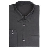 Men's Formal Plain Shirt - Black, Men, Shirts, Chase Value, Chase Value