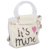 Girls Shoulder Bag 001 - White, Kids, Kids Bags, Chase Value, Chase Value