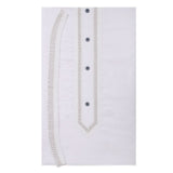 Men's Mashriq Embroidered Un-Stitched Suit - White, Men, Unstitched Fabric, Chase Value, Chase Value