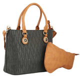 Women's Handbag 2 Pcs (Y-0166-1) - Black, Women, Bags, Chase Value, Chase Value