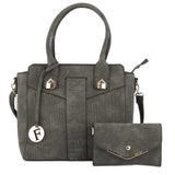 Women's Handbag 2 Pcs (Y-0169) - Black, Women, Bags, Chase Value, Chase Value