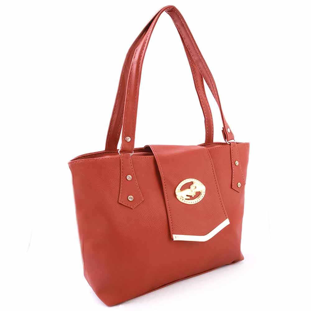 Women's Handbag (ZH-44) - Rust, Women, Bags, Chase Value, Chase Value