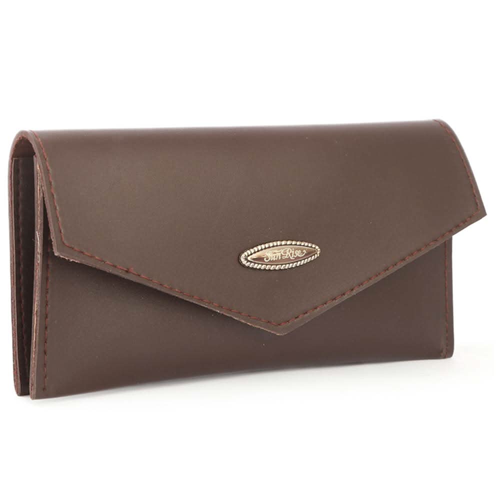 Women's Leather Wallet (ZZ-9) - Coffee, Women, Wallets, Chase Value, Chase Value