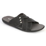 Men's Casual Slippers (A-103) - Black, Men, Slippers, Chase Value, Chase Value