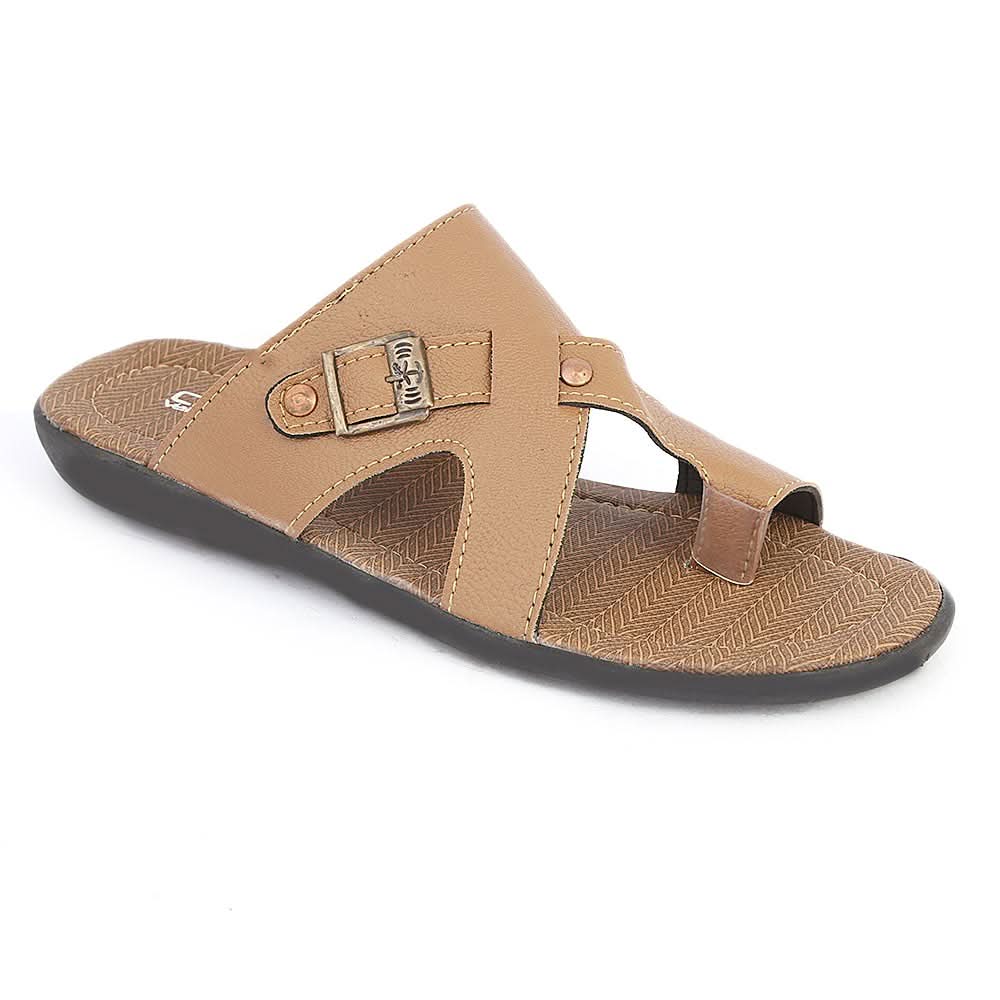 Men's Casual Slippers (A-104) - Brown, Men, Slippers, Chase Value, Chase Value