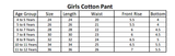 Girls Cotton Printed Pant - Off-White, Kids, Girls Pants And Capri, Chase Value, Chase Value