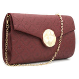 Women's Shoulder Bag - 6971 - Maroon, Women, Bags, Chase Value, Chase Value