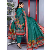 Sahir Classic Printed Lawn 3 Pcs Unstitched Suit - 2-A, Women, 3Pcs Shalwar Suit, Chase Value, Chase Value
