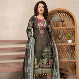 Sahir Classic Printed Lawn 3 Pcs Unstitched Suit - 3-B, Women, 3Pcs Shalwar Suit, Chase Value, Chase Value