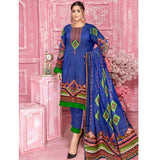 Sahir Classic Printed Lawn 3 Pcs Unstitched Suit - 6-A, Women, 3Pcs Shalwar Suit, Chase Value, Chase Value