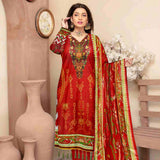 Sahir Classic Printed Lawn 3 Pcs Unstitched Suit - 10-A, Women, 3Pcs Shalwar Suit, Chase Value, Chase Value
