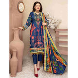 Sahir Classic Printed Lawn 3 Pcs Unstitched Suit - 10-B, Women, 3Pcs Shalwar Suit, Chase Value, Chase Value