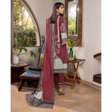 Zoohra Digital Printed Embroidered Lawn Un-Stitched 3Pcs Suit - 1, Women, 3Pcs Shalwar Suit, ZS Textiles, Chase Value