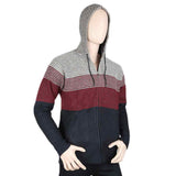 Men's Full Sleeves Hooded Zipper Upper - Beige, Men, Jackets and Hoodies, Chase Value, Chase Value