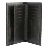 Men's Cheque Book Wallet - Black, Men, Wallets, Chase Value, Chase Value