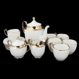 Royal Tea Set 17 Pcs - Golden, Home & Lifestyle, Serving And Dining, Chase Value, Chase Value