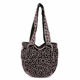 Women's Embroidered Shoulder Handbag - Pink, Women's Handbags, Chase Value, Chase Value