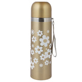 Steel Flask Bottle 500 ml - Golden, Home & Lifestyle, Glassware & Drinkware, Chase Value, Chase Value