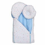 Newborn Sleeping Bag 7 Pcs Set - White - Blue, Kids, Sleeping Bags, Chase Value, Chase Value