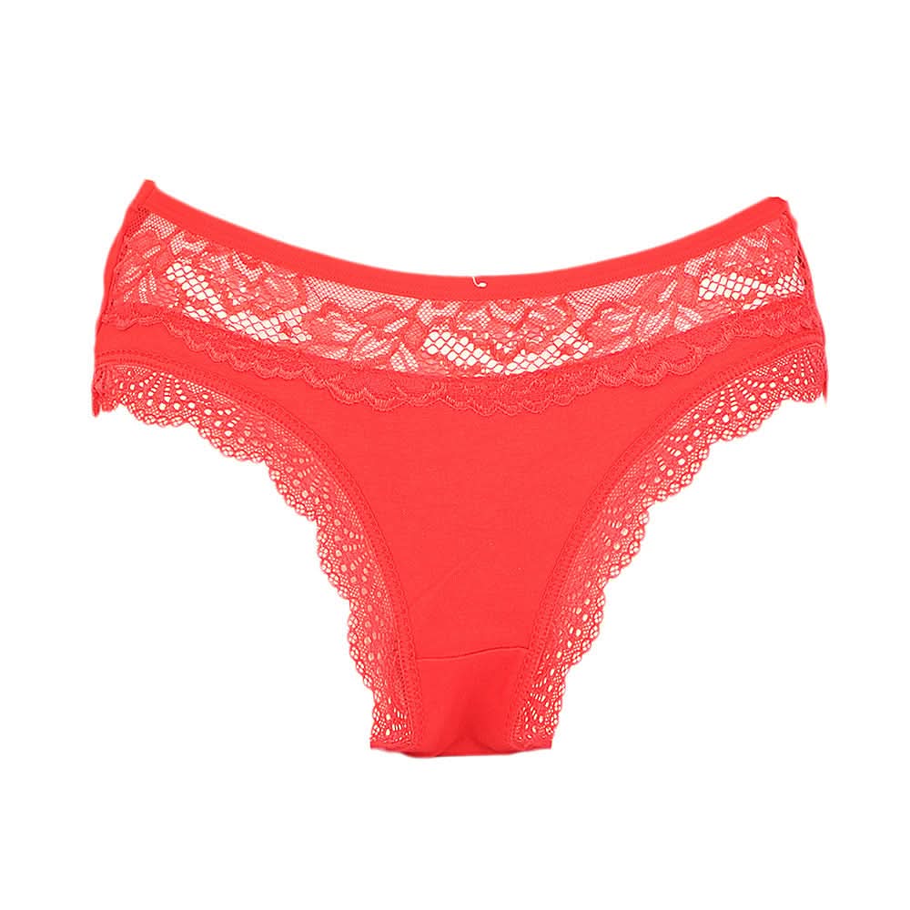 Women's Fancy Panty - Red, Women, Panties, Chase Value, Chase Value