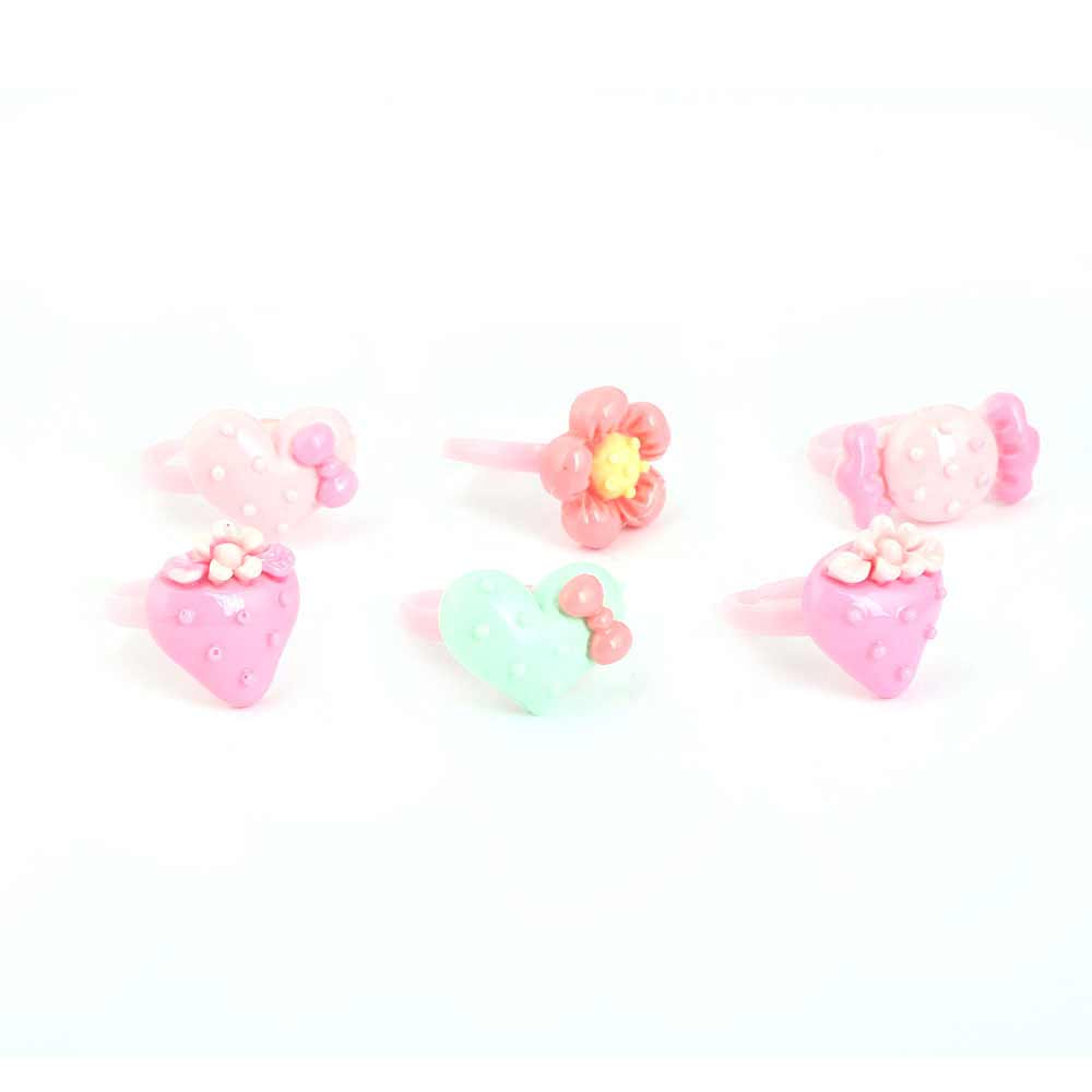 Girls Ring Card - Multi, Kids, Finger Rings, Chase Value, Chase Value