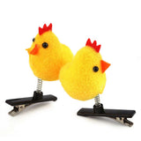 Girls Hair Pins 2 Pcs - Yellow, Kids, Hair Accessories, Chase Value, Chase Value