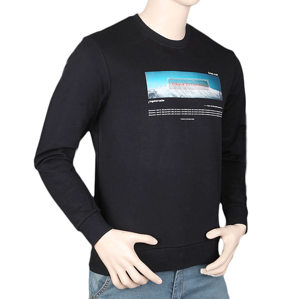Men's Full Sleeve T-Shirt - Black, Men's Fashion, Chase Value, Chase Value