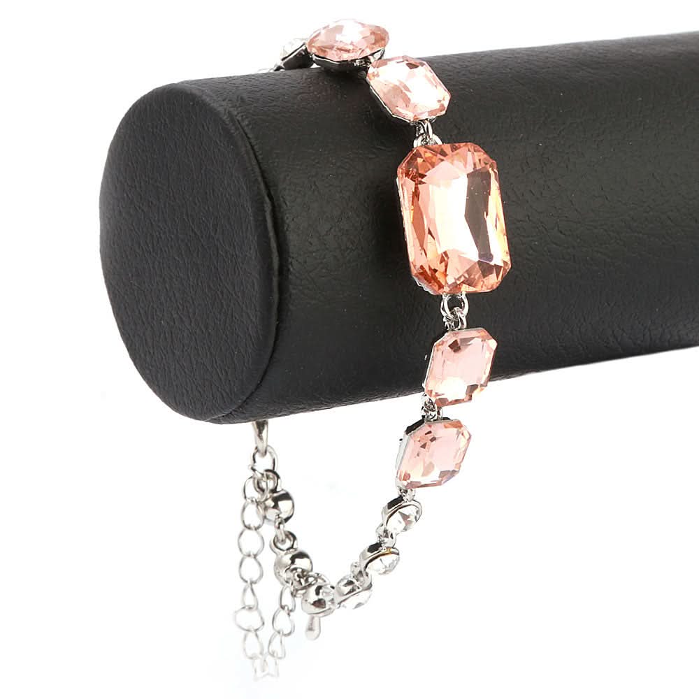 Women's Fancy Bracelet - Peach, Women, Bangles & Bracelets, Chase Value, Chase Value