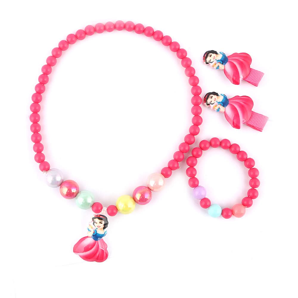 Girls Mala Gift Set - Pink, Kids, Jewellery Sets, Chase Value, Chase Value