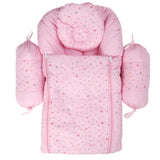 Newborn Sleeping Bag 4 Pcs Set - Pink, Kids, Sleeping Bags, Chase Value, Chase Value