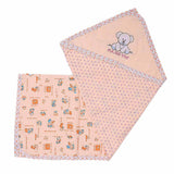 Newborn Baby Wrapping Sheet - Peach, Newborn Baby Accessories, Chase Value, Chase Value