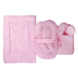 Newborn Sleeping Bag 7 Pcs Set - Dark Pink, Kids, Sleeping Bags, Chase Value, Chase Value