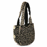 Women's Embroidered Shoulder Handbag - Golden, Women's Handbags, Chase Value, Chase Value