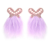 Girls Hair Clip - Purple - test-store-for-chase-value