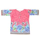 Girls Lawn Printed Kurti - Pink, Kids, Girls Kurti, Chase Value, Chase Value