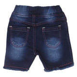 Newborn Girls Shorts (G-26B) - Drak Blue - test-store-for-chase-value