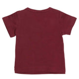 Newborn Boys T-Shirt - Maroon, Kids, NB Boys Shirts And T-Shirts, Chase Value, Chase Value