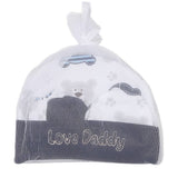 Newborn Cap Set 3 Pcs - Navy Blue - test-store-for-chase-value