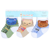 Newborn Baby Socks Pack Of 3 - Multi, Newborn Baby Accessories, Chase Value, Chase Value