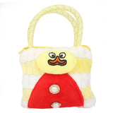 Girls Stuffed Bags 851 (851) - Yellow, Kids Clothes, Chase Value, Chase Value