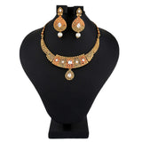 Women's Fancy Jewellery Set - Golden - test-store-for-chase-value